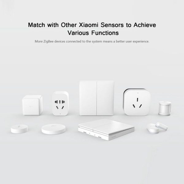 Original Xiaomi Youpin Aqara Smart Light Control Double Key Paste Wall style Wireless Switch, Work with Xiaomi Multifunctional Gateway (CA1001) Mihome APP Control (White) - Image 11
