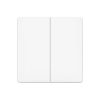 Original Xiaomi Youpin Aqara Smart Light Control Double Key Paste Wall style Wireless Switch, Work with Xiaomi Multifunctional Gateway (CA1001) Mihome APP Control (White) - Image 2