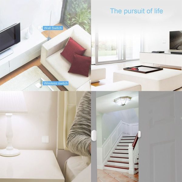 Original Xiaomi Youpin Aqara Smart Light Control Double Key Paste Wall style Wireless Switch, Work with Xiaomi Multifunctional Gateway (CA1001) Mihome APP Control (White) - Image 9