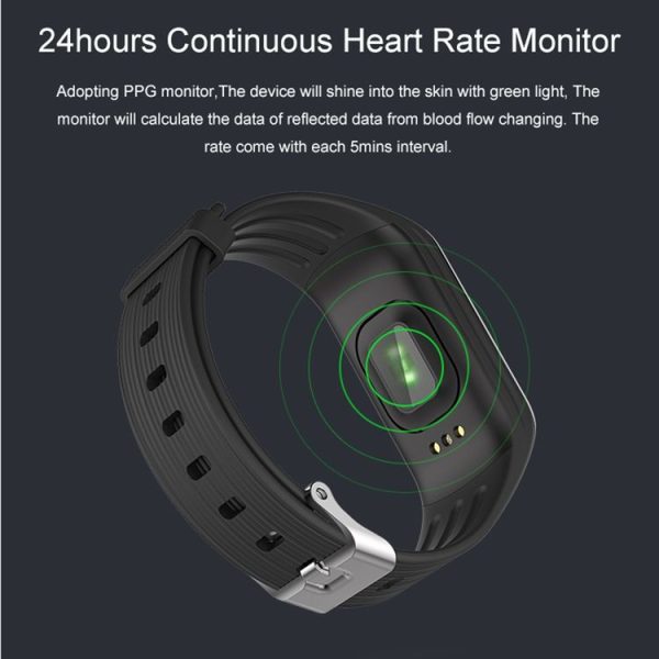 TLW B3 Fitness Tracker 0.66 inch OLED Screen Wristband Smart Bracelet, IP67 Waterproof, Support Sports Mode / Continuous Heart Rate Monitor / Sleep Monitor / Information Reminder (Red) - Image 5