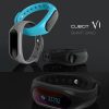 CUBOT V1 Touch Screen Bluetooth Life Waterproof Smart Wristband for iOS / Android Smart Phone, Anti-lost / Message Push / Pedometer / Sleep Monitor (Grey) - Image 8