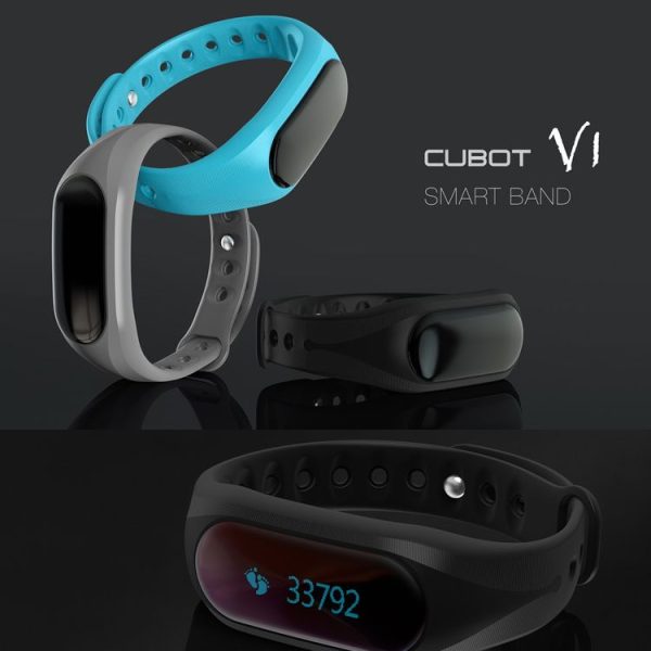 CUBOT V1 Touch Screen Bluetooth Life Waterproof Smart Wristband for iOS / Android Smart Phone, Anti-lost / Message Push / Pedometer / Sleep Monitor (Grey) - Image 8
