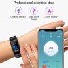 S2 1.08 inch TFT Color Screen Smart Watch, Silicone Strap, IP67 Waterproof, Support Call Reminder / Heart Rate Monitoring / Sleep Monitoring / Blood Oxygen Monitoring / Blood Pressure Monitoring (Blue) - Image 6
