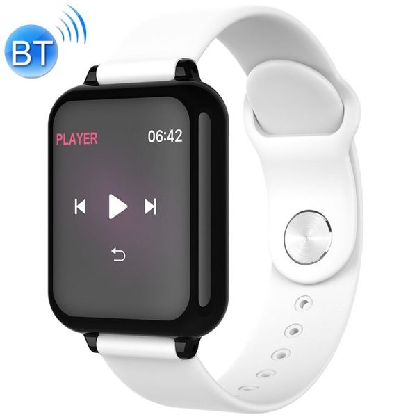 B57T 1.3 inch IPS Color Screen Smart Watch, IP67 Waterproof, Support Call Reminder / Heart Rate Monitoring / Sleep Monitoring / Sedentary Reminder / Blood Pressure Monitoring / Blood Oxygen Monitoring (White)