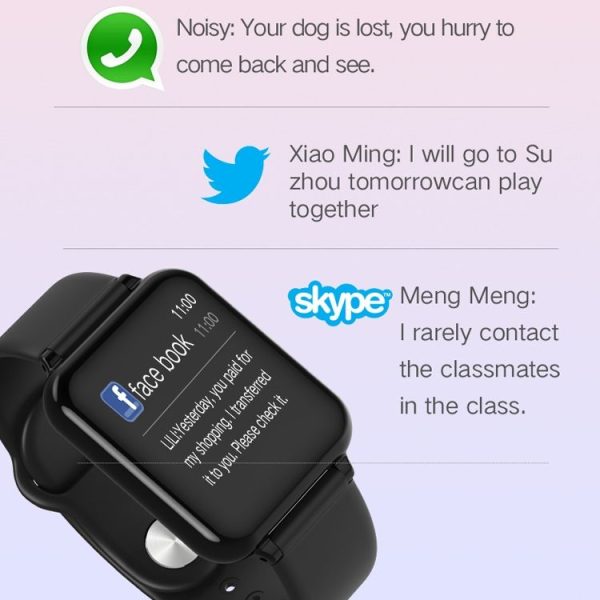 B57T 1.3 inch IPS Color Screen Smart Watch, IP67 Waterproof, Support Call Reminder / Heart Rate Monitoring / Sleep Monitoring / Sedentary Reminder / Blood Pressure Monitoring / Blood Oxygen Monitoring (White) - Image 14