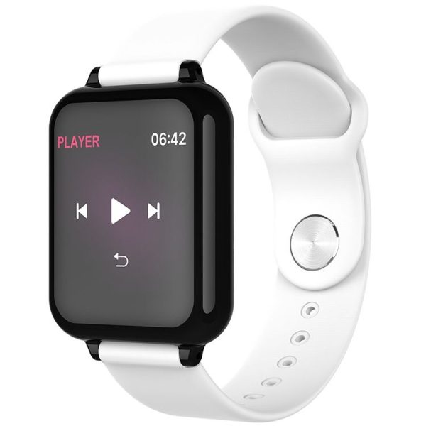 B57T 1.3 inch IPS Color Screen Smart Watch, IP67 Waterproof, Support Call Reminder / Heart Rate Monitoring / Sleep Monitoring / Sedentary Reminder / Blood Pressure Monitoring / Blood Oxygen Monitoring (White) - Image 2