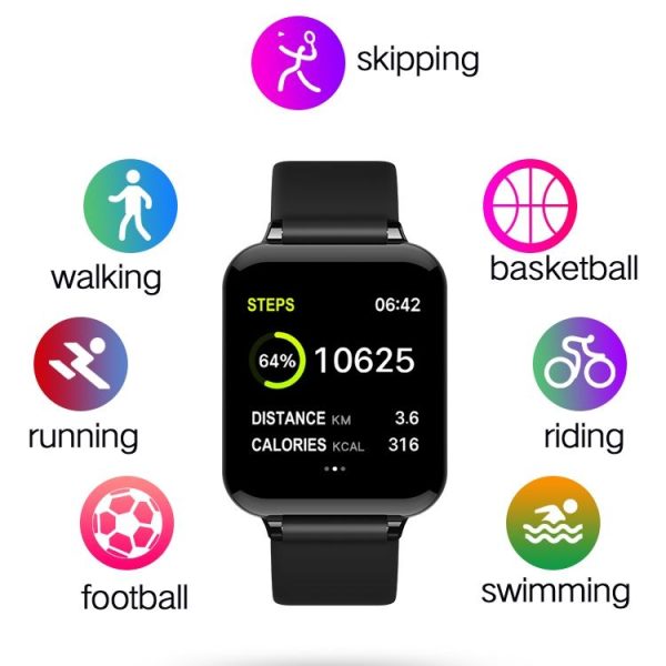 B57T 1.3 inch IPS Color Screen Smart Watch, IP67 Waterproof, Support Call Reminder / Heart Rate Monitoring / Sleep Monitoring / Sedentary Reminder / Blood Pressure Monitoring / Blood Oxygen Monitoring (White) - Image 4
