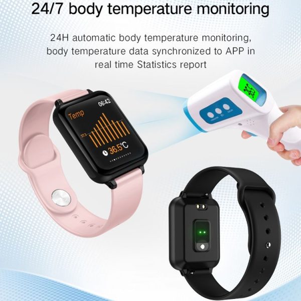 B57T 1.3 inch IPS Color Screen Smart Watch, IP67 Waterproof, Support Call Reminder / Heart Rate Monitoring / Sleep Monitoring / Sedentary Reminder / Blood Pressure Monitoring / Blood Oxygen Monitoring (White) - Image 5