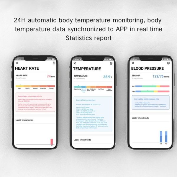 B57T 1.3 inch IPS Color Screen Smart Watch, IP67 Waterproof, Support Call Reminder / Heart Rate Monitoring / Sleep Monitoring / Sedentary Reminder / Blood Pressure Monitoring / Blood Oxygen Monitoring (White) - Image 6