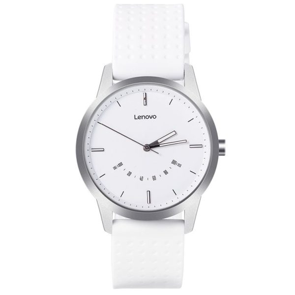 Lenovo Watch 9 Bluetooth 5.0 Smart Watch, 5AT Waterproof, Support Pedometer / Sleep Monitoring / Sedentary Reminder / Information Reminder / Remote Camera, Compatible with Android and iOS System (White)