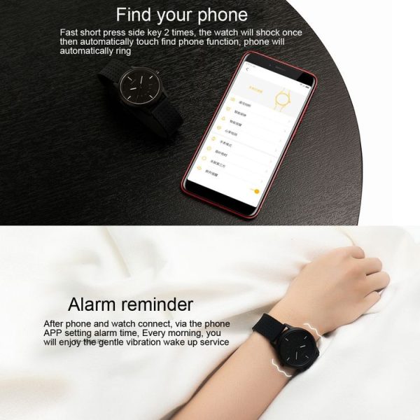 Lenovo Watch 9 Bluetooth 5.0 Smart Watch, 5AT Waterproof, Support Pedometer / Sleep Monitoring / Sedentary Reminder / Information Reminder / Remote Camera, Compatible with Android and iOS System (White) - Image 11