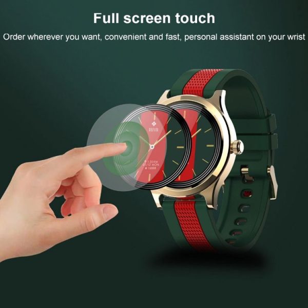 E6 1.28 inch Touch Color Screen Bluetooth 5.0 50m Waterproof Smart Watch, Support Sleep Monitor / Heart Rate Monitor / Blood Pressure Monitoring (Silver) - Image 5