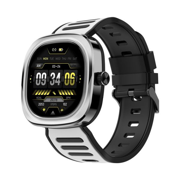 DOOGEE D11 1.32 inch TFT Screen Smart Watch, IP68 Waterproof, Support 70 Multi-Sport Modes / Heart Rate & Blood Oxygen Monitoring (Silver)