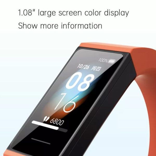 Original Xiaomi Redmi Smart Wristband Fitness Bracelet, 1.08 inch Color Touch Screen, Support Sleep Track / Heart Rate Monitor (Black) - Image 3