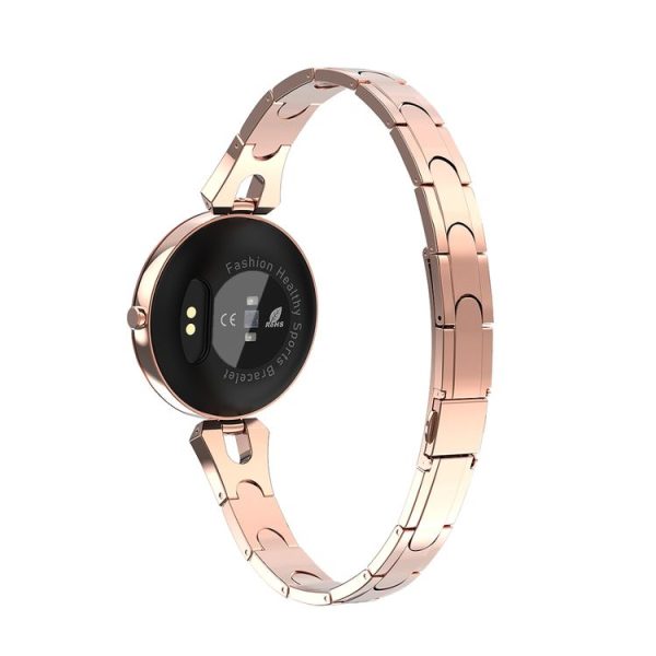 AK15 Fashion Smart Female Bracelet, 1.08 inch Color LCD Screen, IP67 Waterproof, Support Heart Rate Monitoring / Sleep Monitoring / Remote Photography (Rose Gold) - Image 4