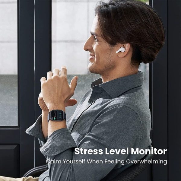 Original Xiaomi Youpin Haylou RS4 Plus / LS11 Smart Watch, 1.78 inch Screen Magnetic Strap, Support 12 Sport Modes / Real-time Heart Rate Monitoring (Black) - Image 11