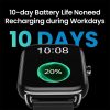 Original Xiaomi Youpin Haylou RS4 Plus / LS11 Smart Watch, 1.78 inch Screen Silicone Strap, Support 12 Sport Modes / Real-time Heart Rate Monitoring (Black) - Image 10