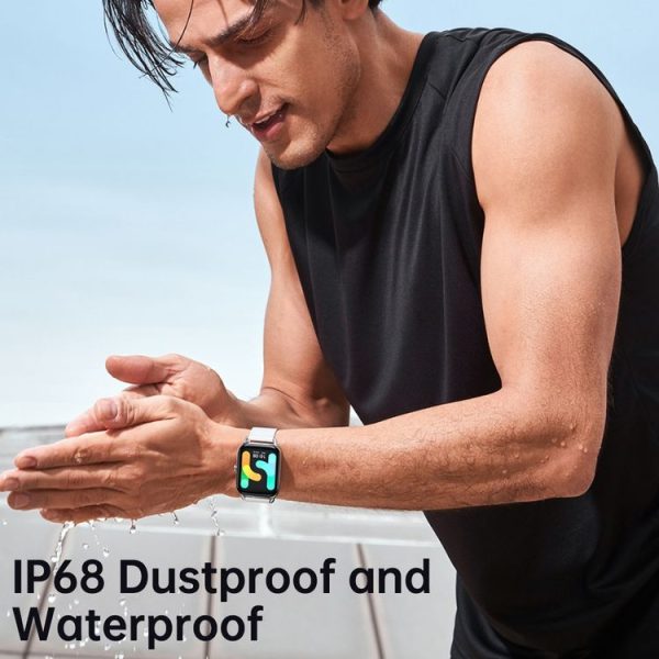 Original Xiaomi Youpin Haylou RS4 Plus / LS11 Smart Watch, 1.78 inch Screen Silicone Strap, Support 12 Sport Modes / Real-time Heart Rate Monitoring (Black) - Image 9