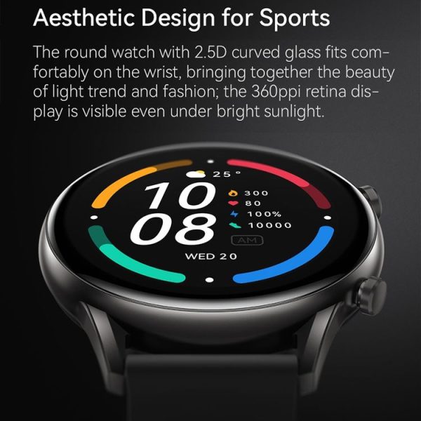 Original Xiaomi Youpin Haylou RT2 Smart Watch, 1.32 inch TFT Screen IP68 Waterproof, Support 12 Sport Modes / Real-time Heart Rate Monitoring - Image 4