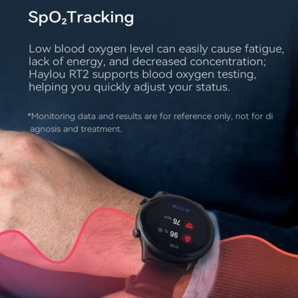 Original Xiaomi Youpin Haylou RT2 Smart Watch, 1.32 inch TFT Screen IP68 Waterproof, Support 12 Sport Modes / Real-time Heart Rate Monitoring - Image 5