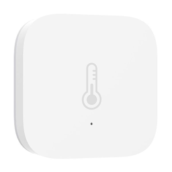 Original Xiaomi Youpin Aqara Smart Temperature Humidity Environment Sensor Smart Control via Mihome APP Zigbee Connection, Support Air Pressure, with the Xiaomi Multifunctional Gateway Use (CA1001) (White) (White)
