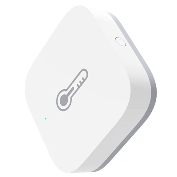 Original Xiaomi Youpin Aqara Smart Temperature Humidity Environment Sensor Smart Control via Mihome APP Zigbee Connection, Support Air Pressure, with the Xiaomi Multifunctional Gateway Use (CA1001) (White) (White) - Image 2