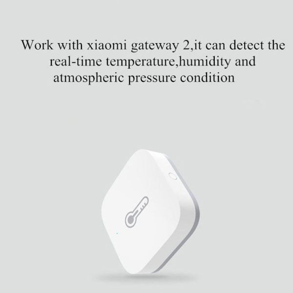 Original Xiaomi Youpin Aqara Smart Temperature Humidity Environment Sensor Smart Control via Mihome APP Zigbee Connection, Support Air Pressure, with the Xiaomi Multifunctional Gateway Use (CA1001) (White) (White) - Image 7