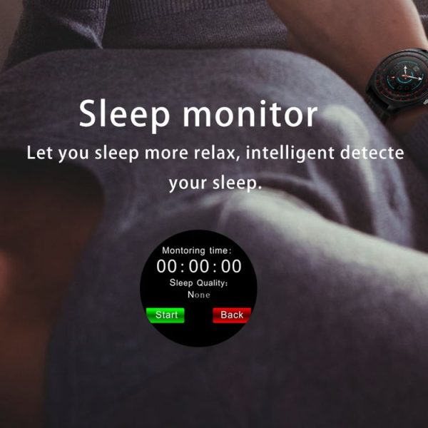 V10hr 1.22 inch HD IPS Screen Bluetooth Smart Watch, Support GSM Phone / Pedometer / Sleep Monitor / Heart Rate Monitor / Sedentary Reminder (Blue) - Image 11