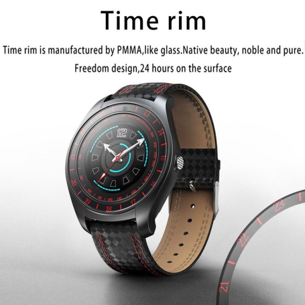 V10hr 1.22 inch HD IPS Screen Bluetooth Smart Watch, Support GSM Phone / Pedometer / Sleep Monitor / Heart Rate Monitor / Sedentary Reminder (Blue) - Image 4