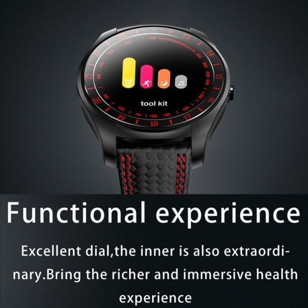 V10hr 1.22 inch HD IPS Screen Bluetooth Smart Watch, Support GSM Phone / Pedometer / Sleep Monitor / Heart Rate Monitor / Sedentary Reminder (Blue) - Image 8