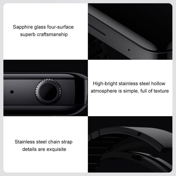 Original Xiaomi XMWT01 1.78 inch Screen Smart Bracelet, Pride Version, Support Blood Oxygenation Test / Sleep Monitor / Heart Rate Monitor / Sports Mode (Black) - Image 6