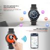 SMA-R2 1.3 inches IPS Screen Smart Watch IP65 Waterproof, Support Call / Message Reminder / Dual-mode Bluetooth 3.0 + 4.0 / Sleeping Monitoring / Sedentary Reminder (Rose Gold Metal Strap) - Image 8