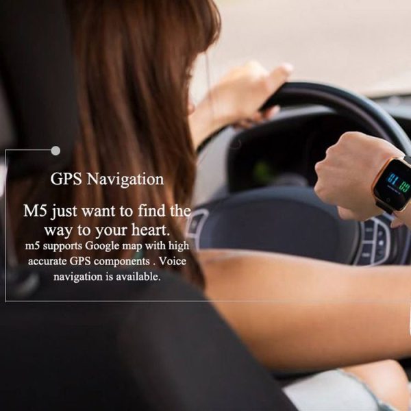 M5 1.54 inch TFT Color Screen Smart Bracelet, Support Call Reminder / Heart Rate Monitoring / Blood Pressure Monitoring / Sleep Monitoring / Blood Oxygen Monitoring (Black Silver) - Image 7