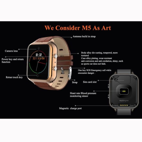 M5 1.54 inch TFT Color Screen Smart Bracelet, Support Call Reminder / Heart Rate Monitoring / Blood Pressure Monitoring / Sleep Monitoring / Blood Oxygen Monitoring (Black Silver) - Image 8