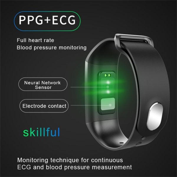 S28 1.14 inch TFT Color Screen IPX67 Waterproof Bluetooth Smartwatch, Support Call Reminder / Heart Rate Monitoring / Blood Pressure Monitoring / Sleep Monitoring (Red) - Image 6