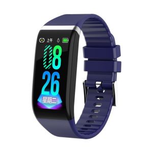 C919 1.14 inch IPX67 Waterproof Smartwatch, Support Call Reminder / Heart Rate Monitoring / Blood Pressure Monitoring / Sleep Monitoring (Blue)