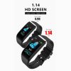 C919 1.14 inch IPX67 Waterproof Smartwatch, Support Call Reminder / Heart Rate Monitoring / Blood Pressure Monitoring / Sleep Monitoring (Blue) - Image 4
