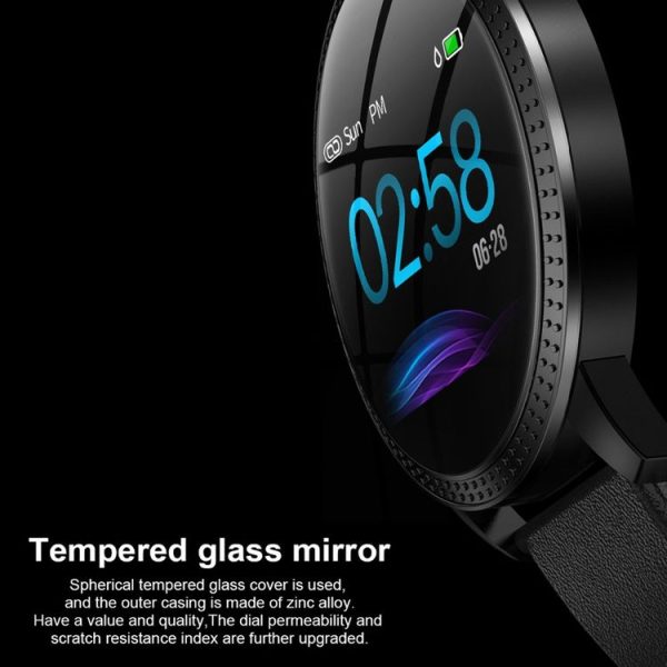 CF18 1.22 inch Color Screen IPX67 Waterproof Bluetooth Smartwatch, Support Call Reminder / Heart Rate Monitoring / Blood Pressure Monitoring / Sleep Monitoring (Pink) - Image 3