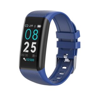C20 1.14 inch IPS Touch Screen IPX67 Waterproof Smartwatch, Support Call Reminder / Heart Rate Monitoring / Blood Pressure Monitoring / Sleep Monitoring (Blue)