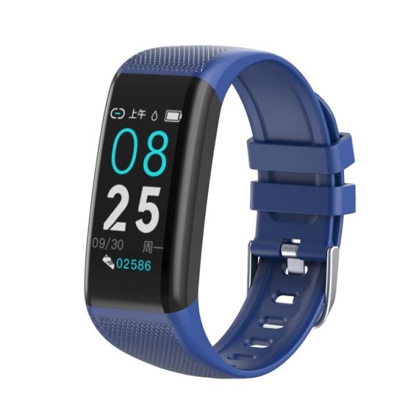 C20 1.14 inch IPS Touch Screen IPX67 Waterproof Smartwatch, Support Call Reminder / Heart Rate Monitoring / Blood Pressure Monitoring / Sleep Monitoring (Blue)