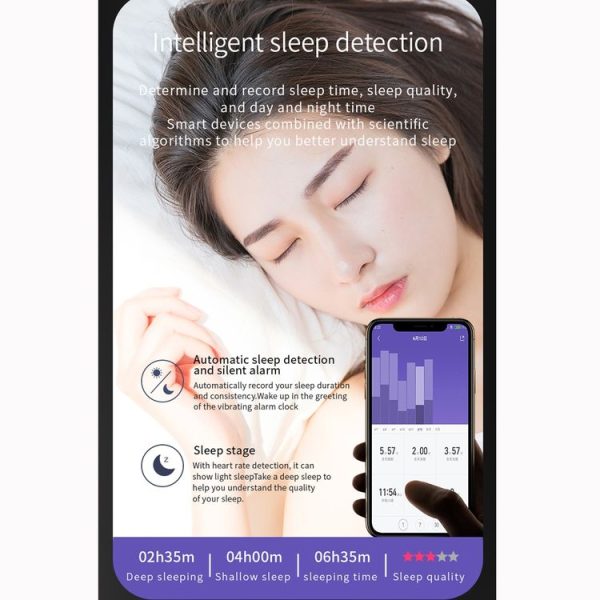 C20 1.14 inch IPS Touch Screen IPX67 Waterproof Smartwatch, Support Call Reminder / Heart Rate Monitoring / Blood Pressure Monitoring / Sleep Monitoring (Blue) - Image 10