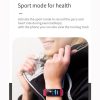 C20 1.14 inch IPS Touch Screen IPX67 Waterproof Smartwatch, Support Call Reminder / Heart Rate Monitoring / Blood Pressure Monitoring / Sleep Monitoring (Blue) - Image 6