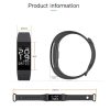 F1 0.71 inch OLED Touch Screen Display Bluetooth Sports Smart Bracelet, IP67 Waterproof, Support Heart Rate Monitor / Pedometer / Calls Remind / Sleep Monitor / Sedentary Reminder / Alarm Clock Reminder / Distance, Compatible with Android and iOS Phones (Purple) - Image 4