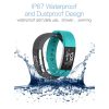 F1 0.71 inch OLED Touch Screen Display Bluetooth Sports Smart Bracelet, IP67 Waterproof, Support Heart Rate Monitor / Pedometer / Calls Remind / Sleep Monitor / Sedentary Reminder / Alarm Clock Reminder / Distance, Compatible with Android and iOS Phones (Purple) - Image 5