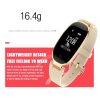 S3 0.96 inch OLED Display Bluetooth Sports Smart Bracelet, IP67 Waterproof, Support Heart Rate Monitor / GPS Trajectory / Pedometer / Calls Remind / Sedentary Reminder / Remote Capture / Distance, Compatible with Android and iOS Phones (Rose Gold) - Image 5