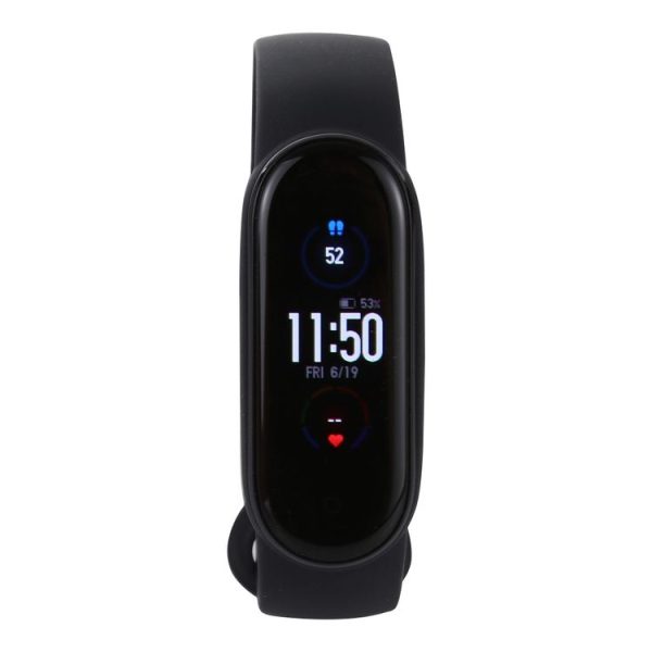 Original Xiaomi Mi Band 5, Support Smart Home Control / AI Voice Assistant / Heart Rate & Sleep & Steps & Swimming Sport Monitoring / APP Push Reminder Alarm (Black) - Image 2