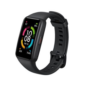 Original Huawei Honor Band 6 1.47 inch AMOLED Color Screen 50m Waterproof Smart Wristband Bracelet, NFC Version, Support Heart Rate Monitor / Information Reminder / Sleep Monitor (Black)