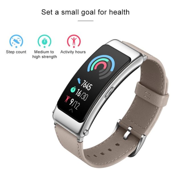 Original Huawei Band B6 FDS-B19 1.53 inch AMOLED Screen IP57 Waterproof Smart Bluetooth Earphone Wristband Bracelet, Pride Version, Support Heart Rate Monitor / Information Reminder / Sleep Monitor (Titanium Silver Grey) - Image 12