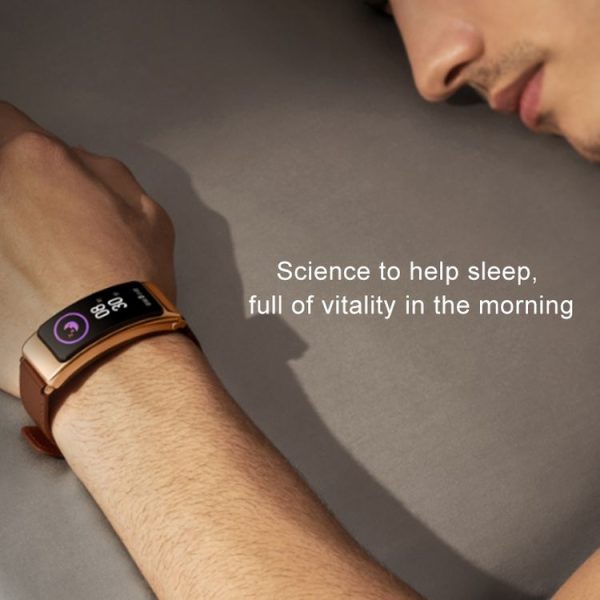 Original Huawei Band B6 FDS-B19 1.53 inch AMOLED Screen IP57 Waterproof Smart Bluetooth Earphone Wristband Bracelet, Pride Version, Support Heart Rate Monitor / Information Reminder / Sleep Monitor (Titanium Silver Grey) - Image 15