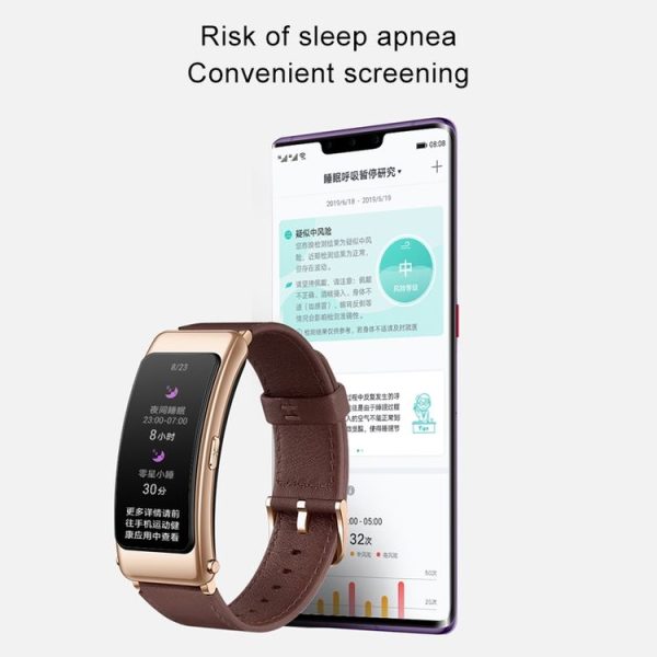 Original Huawei Band B6 FDS-B19 1.53 inch AMOLED Screen IP57 Waterproof Smart Bluetooth Earphone Wristband Bracelet, Pride Version, Support Heart Rate Monitor / Information Reminder / Sleep Monitor (Titanium Silver Grey) - Image 16